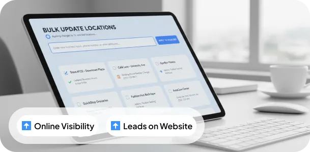 Update Multiple Locations Simultaneously